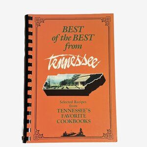 Vintage Best of the Best From Tennessee Cookbook 1987 Southern Community Recipes